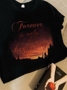 Twilight Breaking Dawn Y2K Tee
